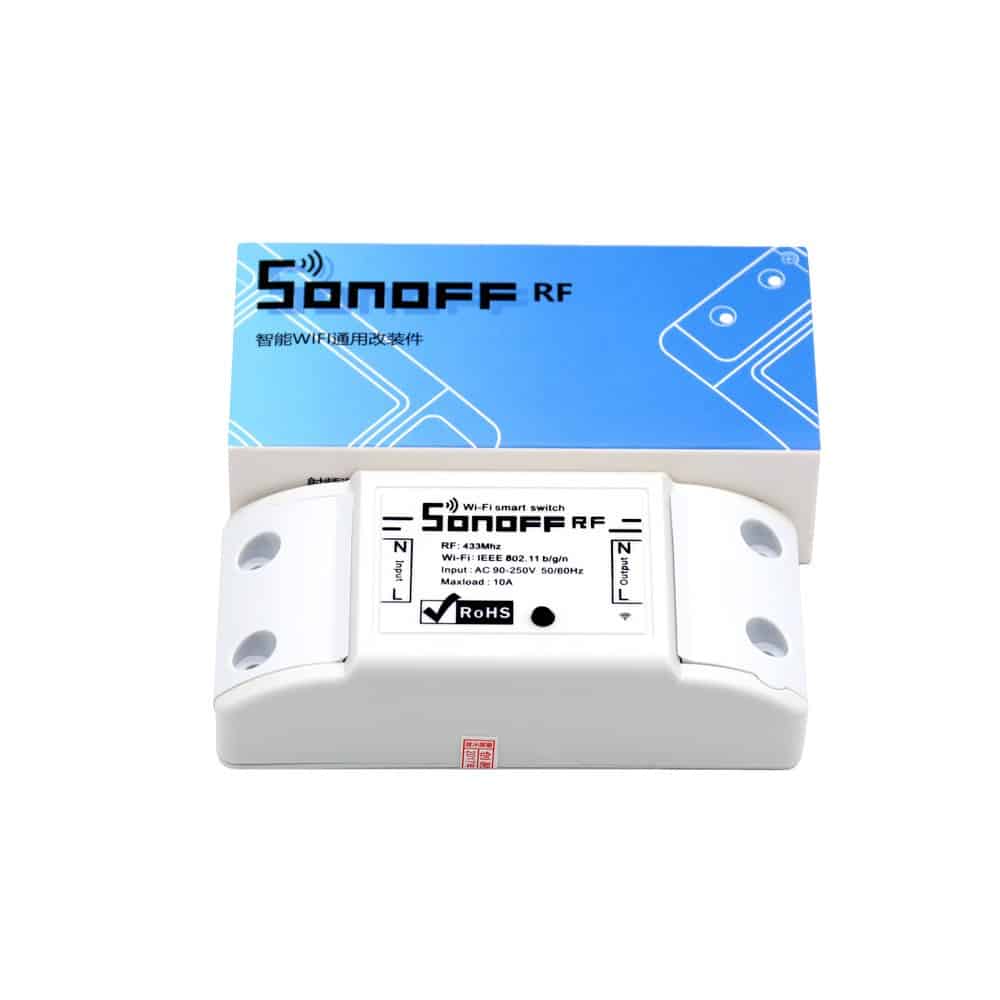 رله سوئیچ SONOFF-RF - خانه هوشمند استر اسمارت - رله WIFI+RF هوشمند