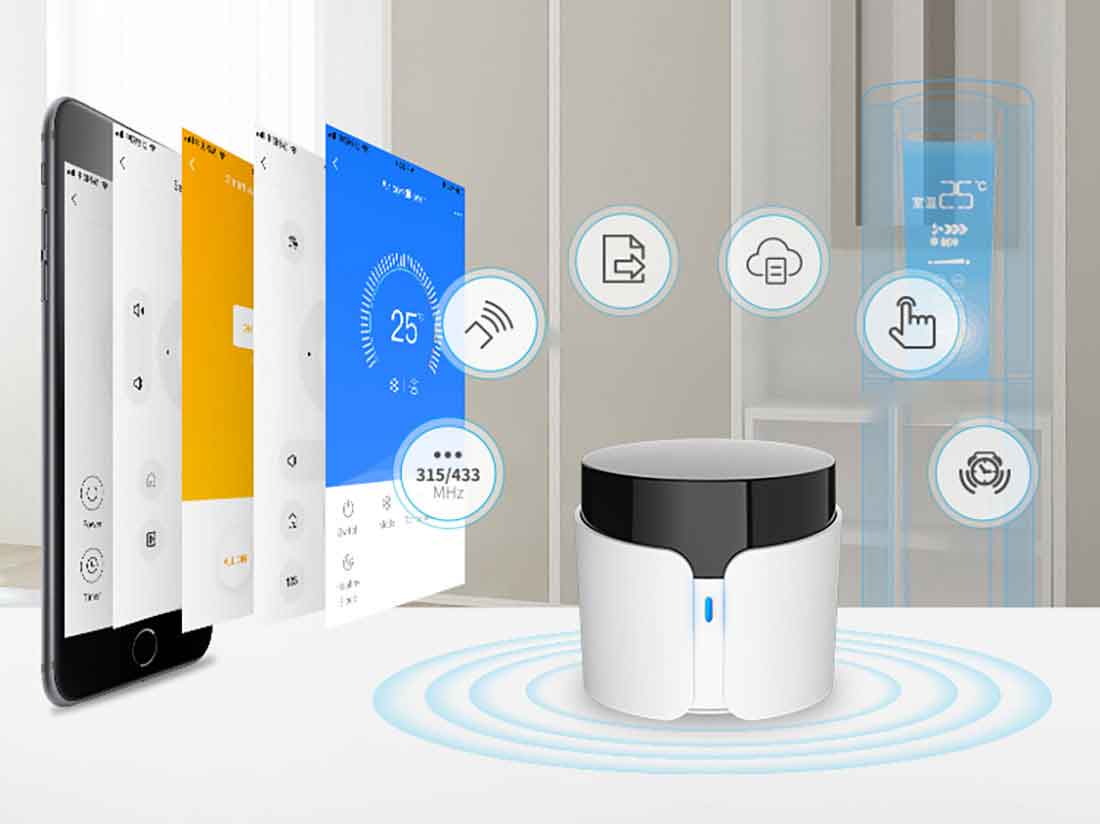 ریموت کنترل IR+RF هوشمند برادلینک مدل RM4C-PRO - خانه هوشمند استر اسمارت